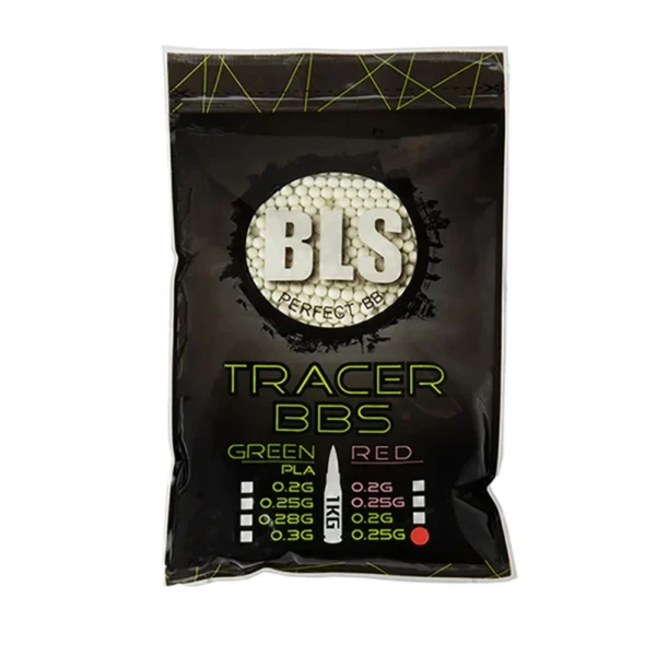 BLS Tracer pellets 0,25g, 4000 BBs - Green Illuminating