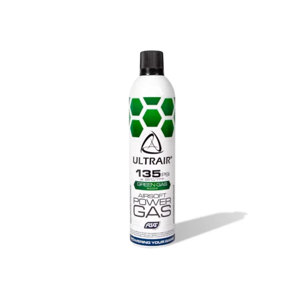 ULTRAIR Green Power Gas (135 PSI) w/ Silicone - 570ml